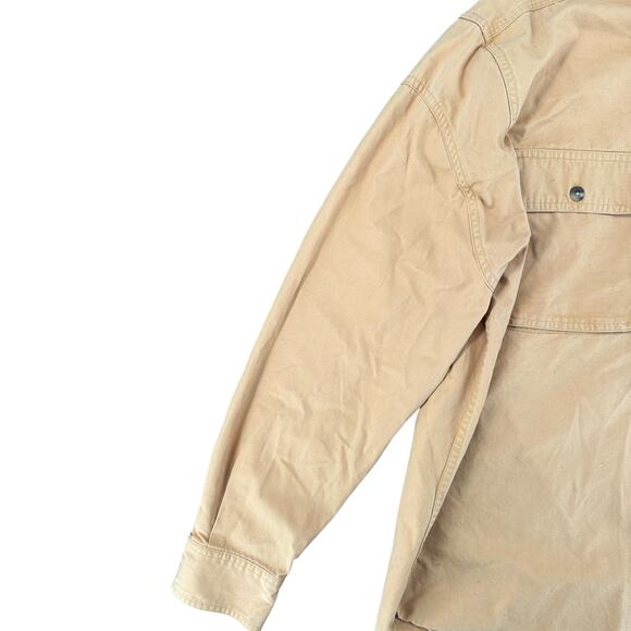 Guide Series Men's Button Down Heavy Yellow Shirt Hunting Fishing Gorpcore M - Picture 5 of 8